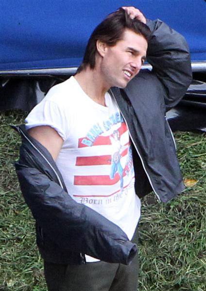 tom cruise mission impossible hairstyle. pictures Tom Cruise on the set