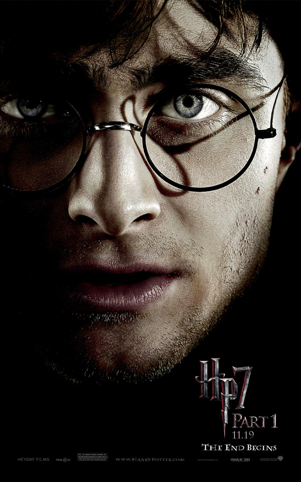 harry potter and the deathly hallows part 1 movie poster. Part 1 begins as Harry,