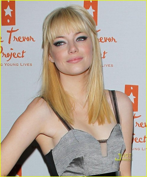 emma stone hair blonde. pictures of Emma Stone