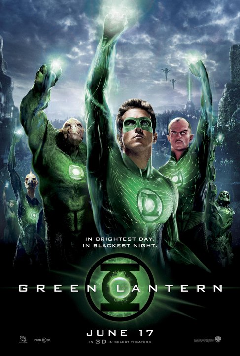 green lantern corps poster. The Green Lantern stars Ryan