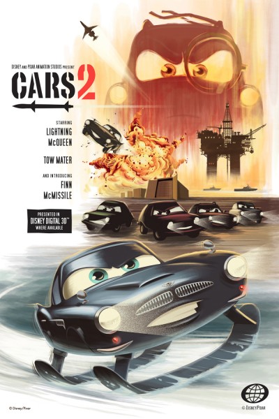 cars 2 poster. style posters for Cars 2.